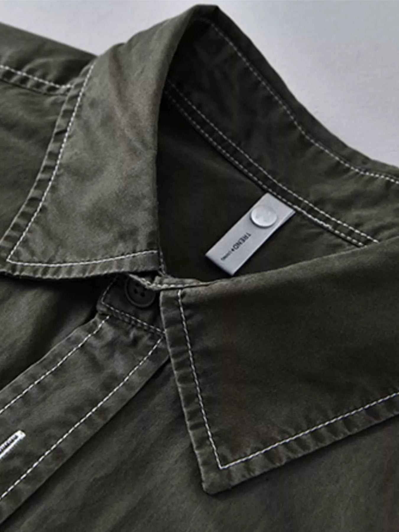 Men's Plus Size Button Up Short Sleeve Shirt