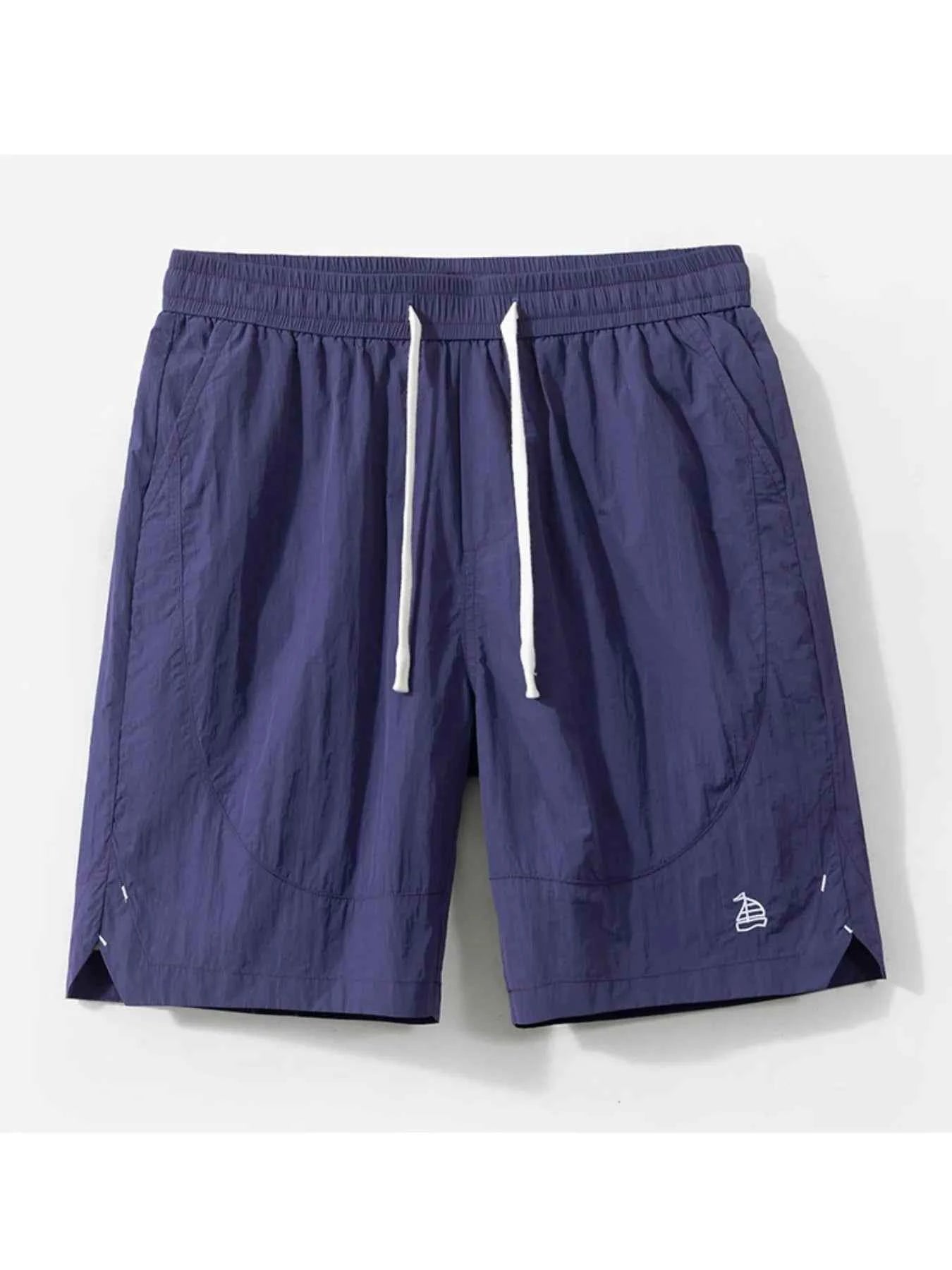 Men's Plus Size Drawstring Pocketed Shorts