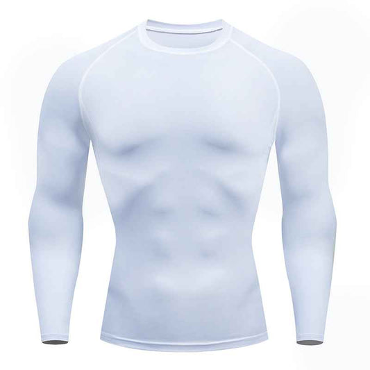 Stonehenge Texture Men’s Compression Gym T Shirt Performance Dry-Fit Training Top