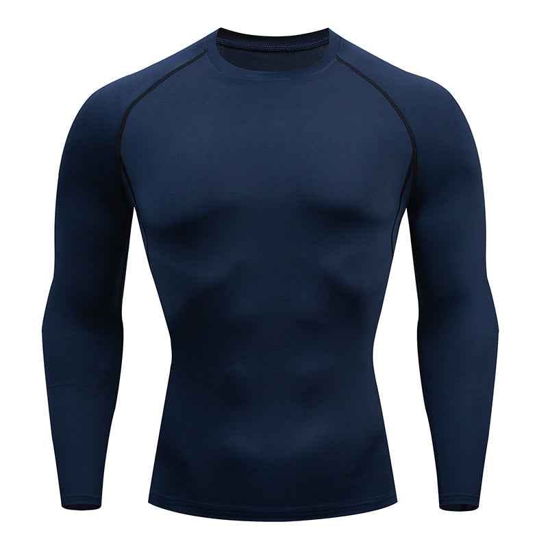 Stonehenge Texture Men’s Compression Gym T Shirt Performance Dry-Fit Training Top
