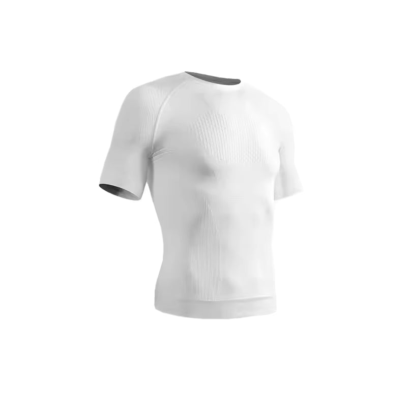 Stonehenge Textures Men’s Compression Gym T-Shirt Seamless Muscle Fit