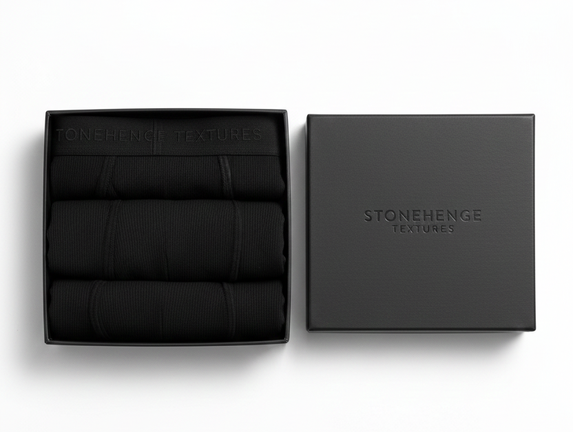 Stonehenge Textures Premium Boxer Brief Crafted with British Precision