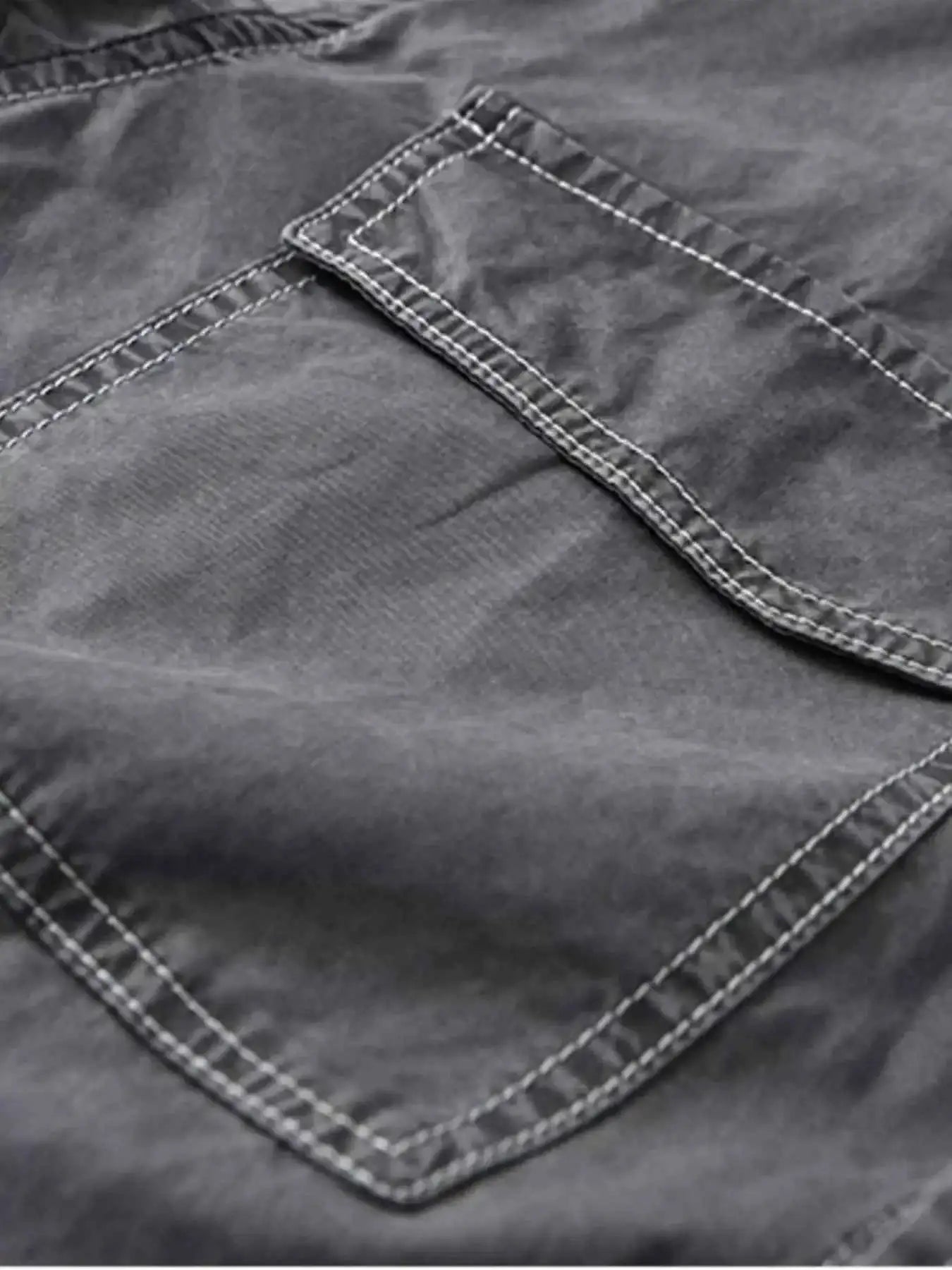 Men's Plus Size Button Up Short Sleeve Shirt