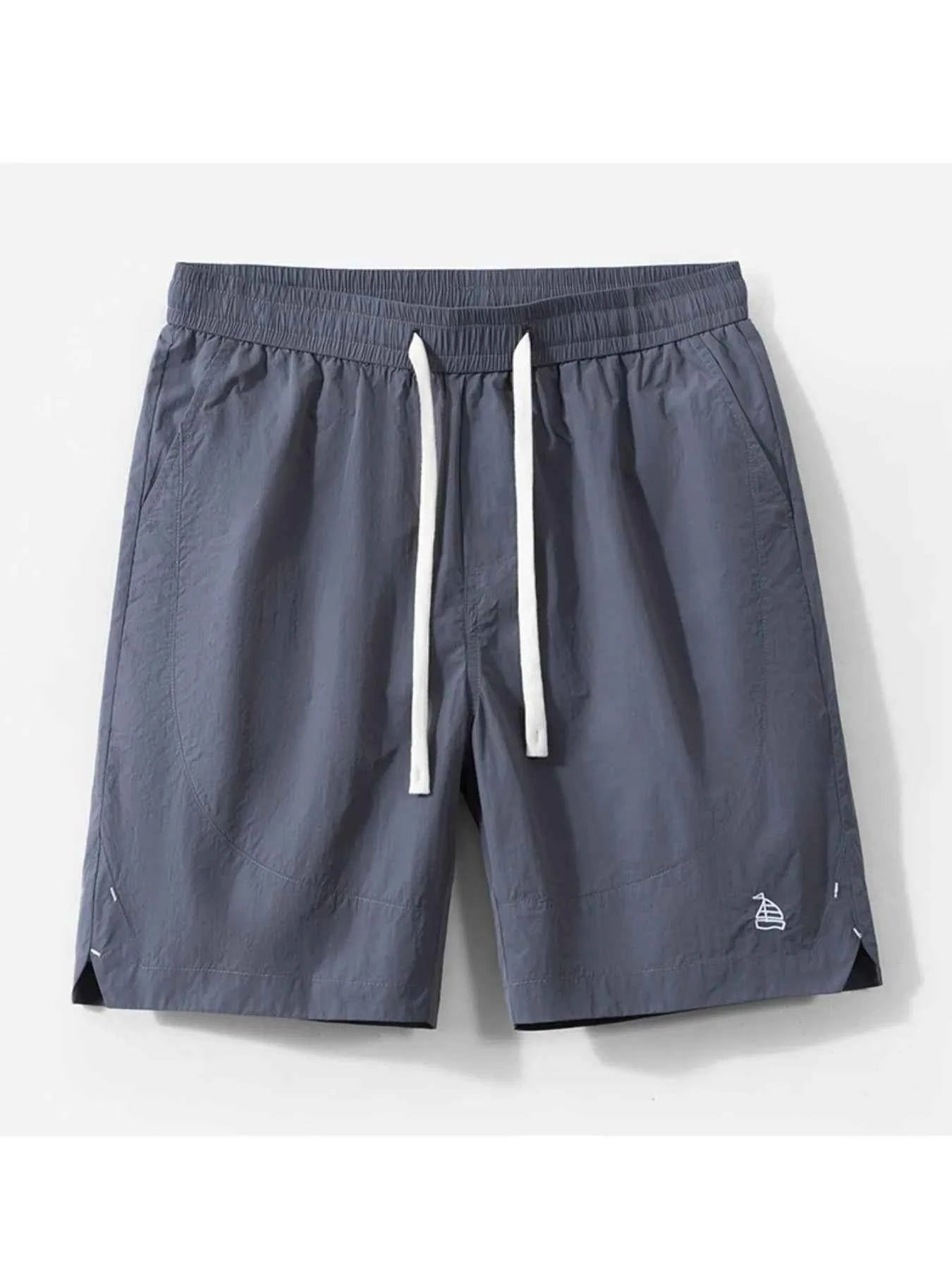 Men's Plus Size Drawstring Pocketed Shorts