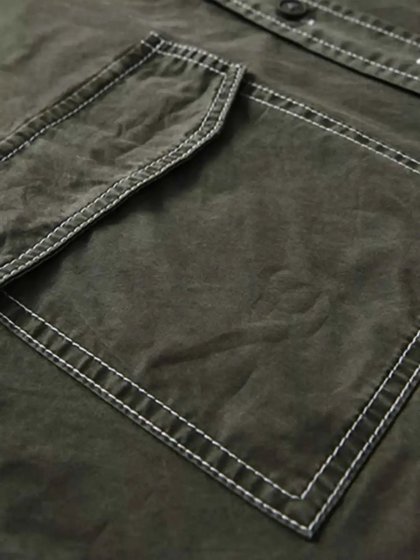 Men's Plus Size Button Up Short Sleeve Shirt