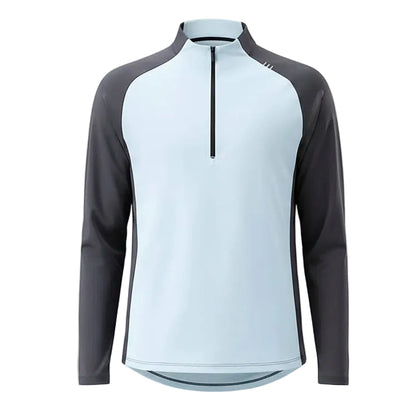 Men's Plus Size Long Sleeve Quick-Dry Active T-Shirt