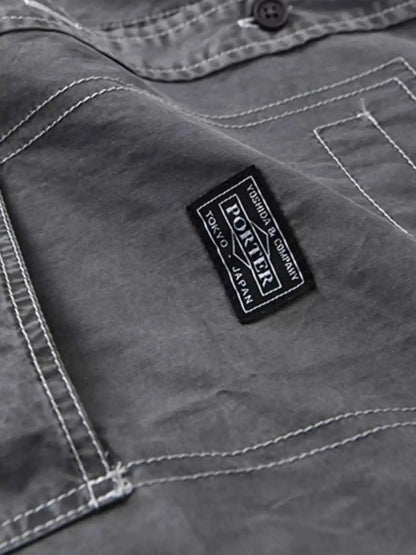 Men's Plus Size Button Up Short Sleeve Shirt