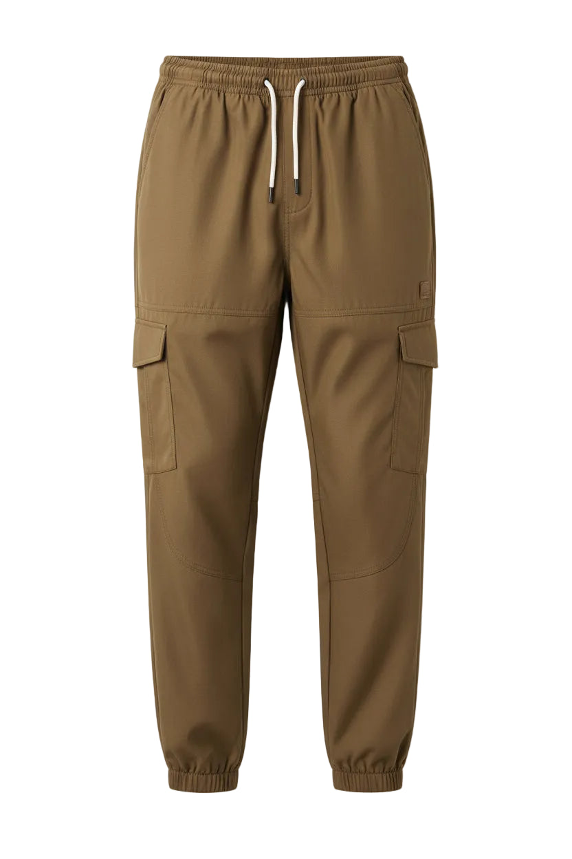 Men's Plus Size Elastic Waist Joggers