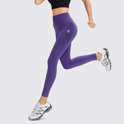 Stonehenge High-Waisted Leggings for Women - Sculpting Compression Fit with Phone Pocket