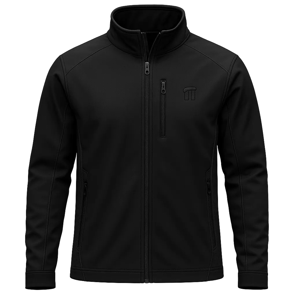 Monolith Motion Softshell Jacket - Charcoal Black Unisex Athleisure