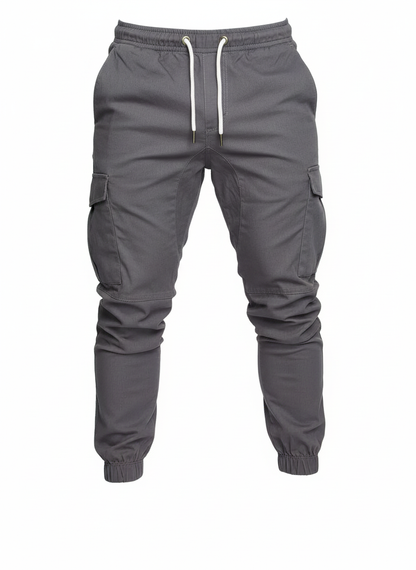 Men's Plus Size Cargo Jogger with Drawstring Waistband - Ultimate Comfort and Style