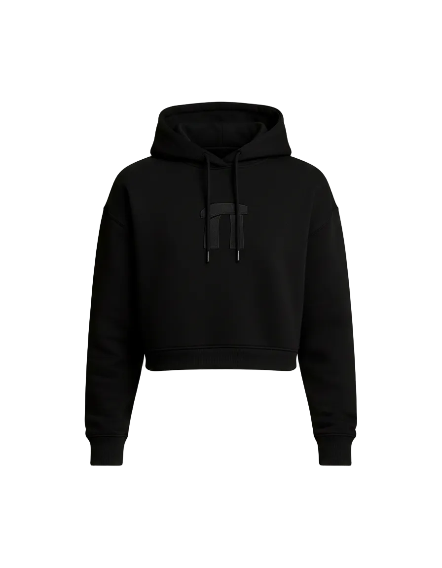 Stonehenge Textures Black Monolith Tracksuit Set Premium Hoodie & Joggers