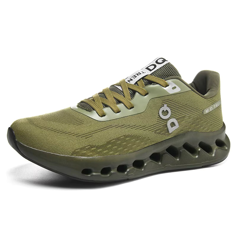 Men's Road Running Shoes Air Mesh Performance Series Velocity Runner Airflow Edition - Stonehenge Texture