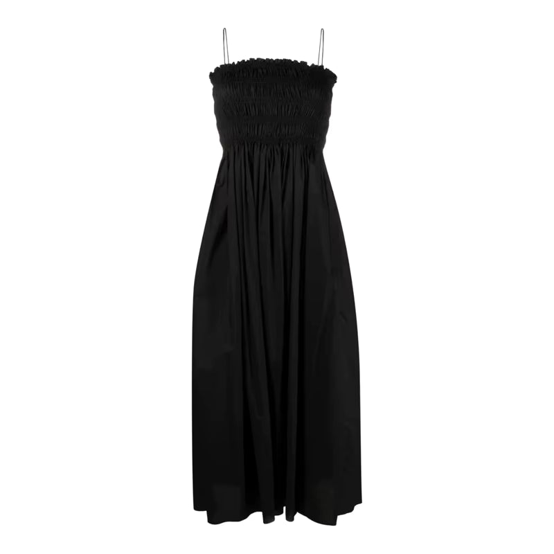 Stonehenge textures timeless silhouette meets tactile elegance Sleeveless A-line midi dress - Stonehenge Texture
