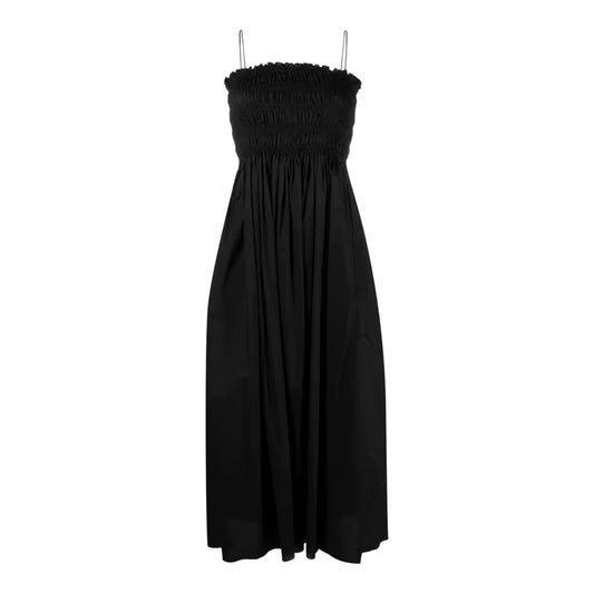 Stonehenge textures timeless silhouette meets tactile elegance Sleeveless A-line midi dress - Stonehenge Texture