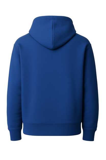 Stonehenge Textures Royal Blue Premium Hoodie Minimalist Luxury Unisex Streetwear
