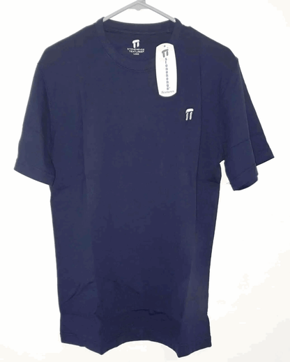 Stonehenge Textures 100% Cotton Short Sleeves T Shirt with Embroidered Logo