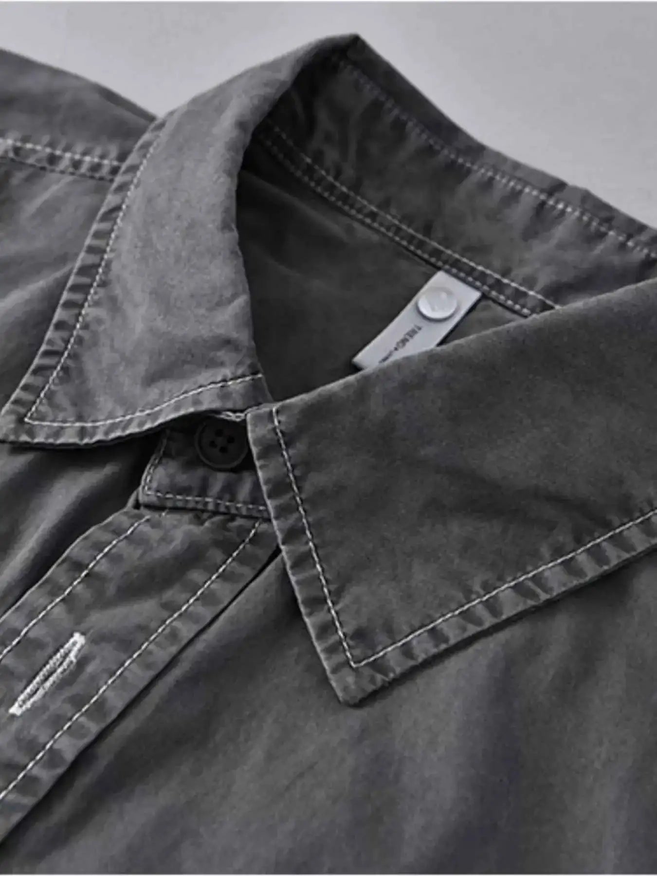 Men's Plus Size Button Up Short Sleeve Shirt