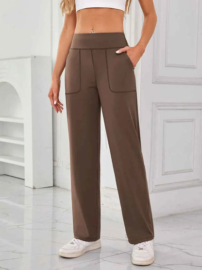 Lovelet High Waist Active Pants with Pockets