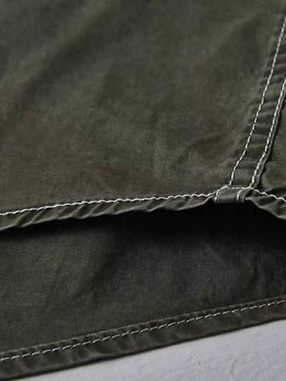 Men's Plus Size Button Up Short Sleeve Shirt
