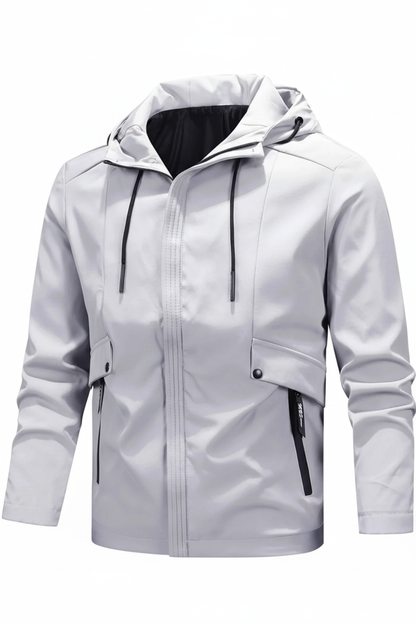 Premium Men's Technical Jacket - Front View